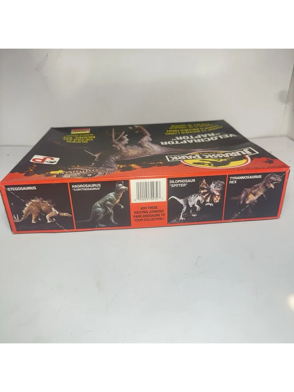 LINDBERG Jurassic Park Velociraptor RAPTOR Model Kit #70272 Open Box Complete JP